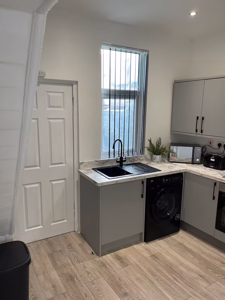 The residency 2 bed home sleeps 4